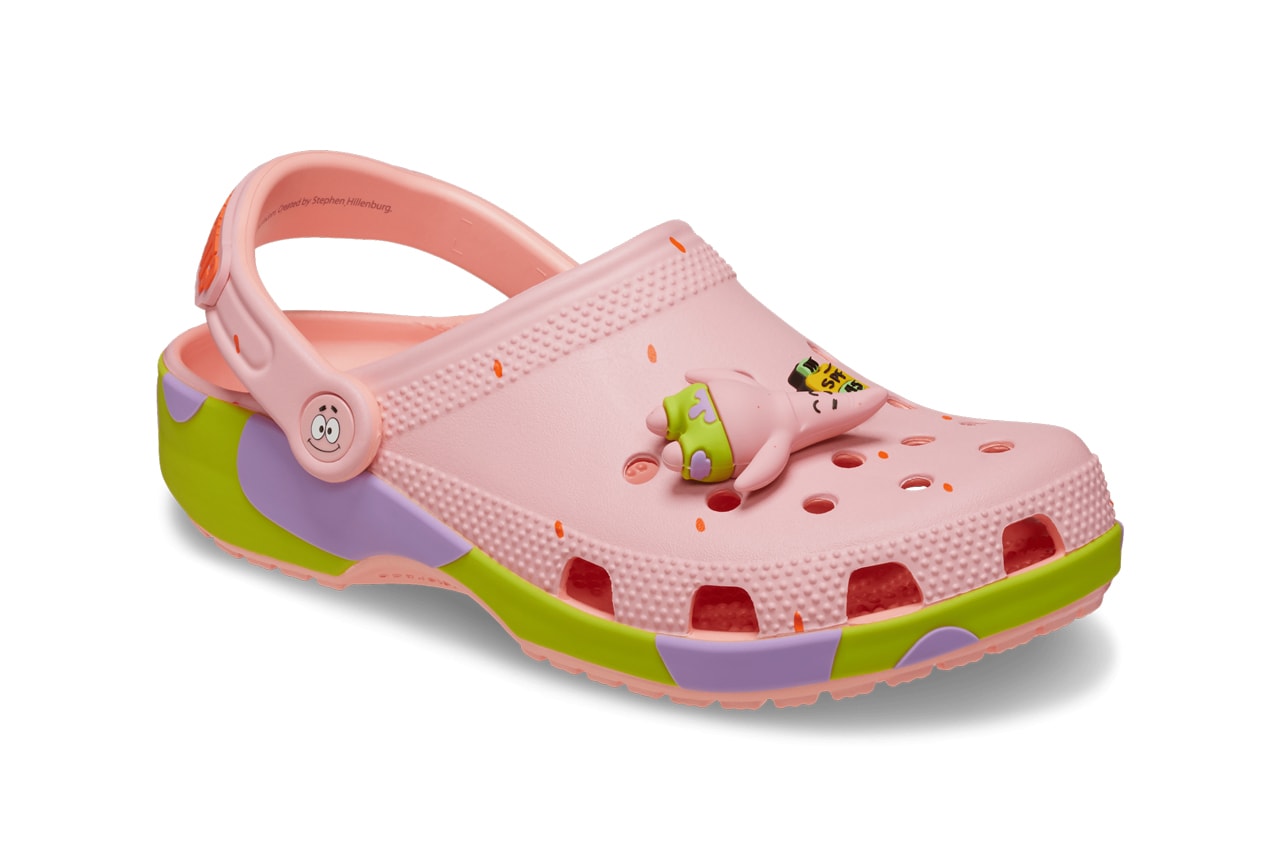 「美乃滋是一種樂器嗎？」Crocs 推出「派大星」聯名鞋款