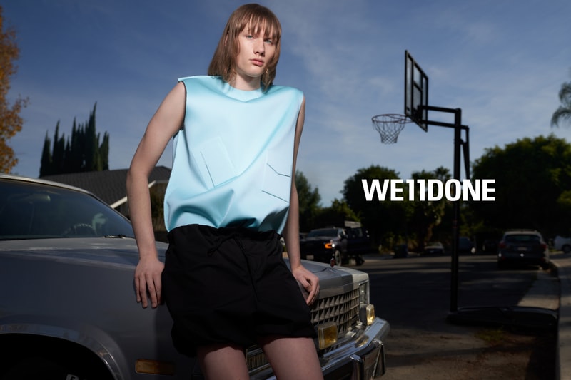 WE11DONE 发布 2024 春夏系列大片 WE11DONE 发布 2024 春夏系列大片