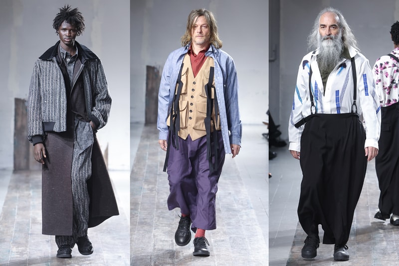 Yohji Yamamoto POUR HOMME 2024 秋冬系列大秀登场 Yohji Yamamoto POUR HOMME 2024 秋冬系列大秀登场