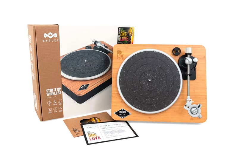 House of Marley 推出全新黑膠唱片機「BOB MARLEY: ONE LOVE」