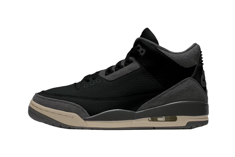 A Ma Maniére x Air Jordan 3 最新联名配色「Black」即将登场