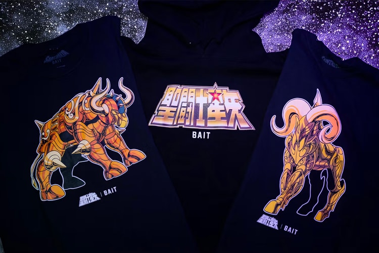 BAIT x《聖鬥士星矢》最新聯名系列發佈
