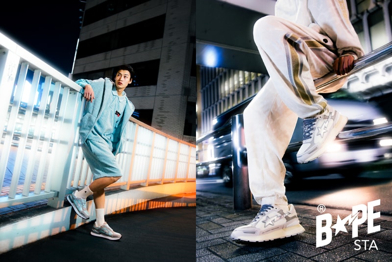 BAPE 推出全新运动鞋款 CROSS STA BAPE 推出全新运动鞋款 CROSS STA