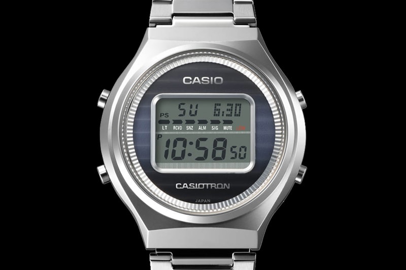 Casio 推出限量 4,000 枚全新复刻版 Casiotron 表款 Casio 推出限量 4,000 枚全新复刻版 Casiotron 表款