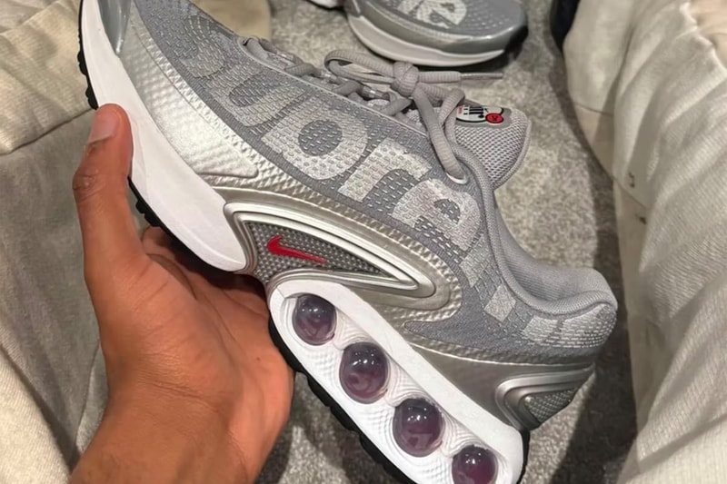 Supreme x Nike Air Max DN 银色版本率先曝光