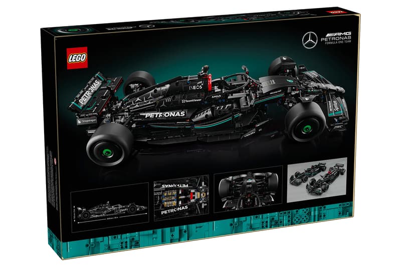 LEGO Technic 推出全新 1:8 尺寸 Mercedes-AMG F1 賽車積木模型