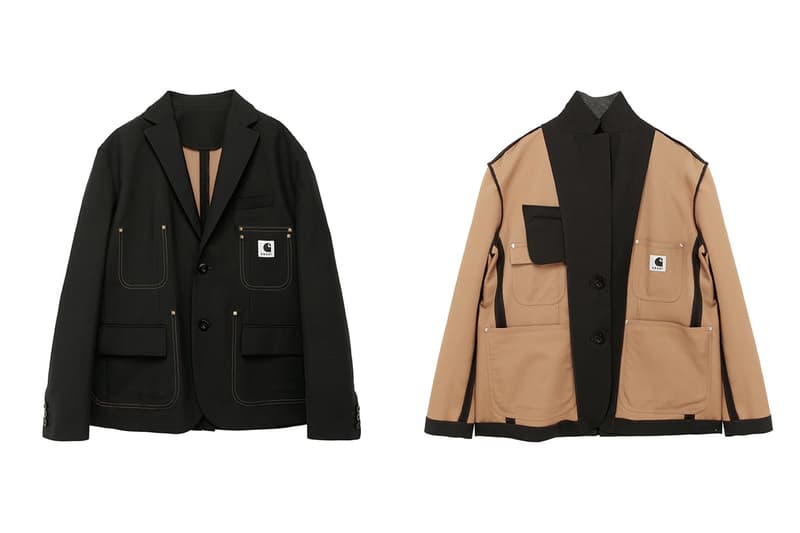 sacai x Carhartt WIP 2024 春夏系列第二波新品登場