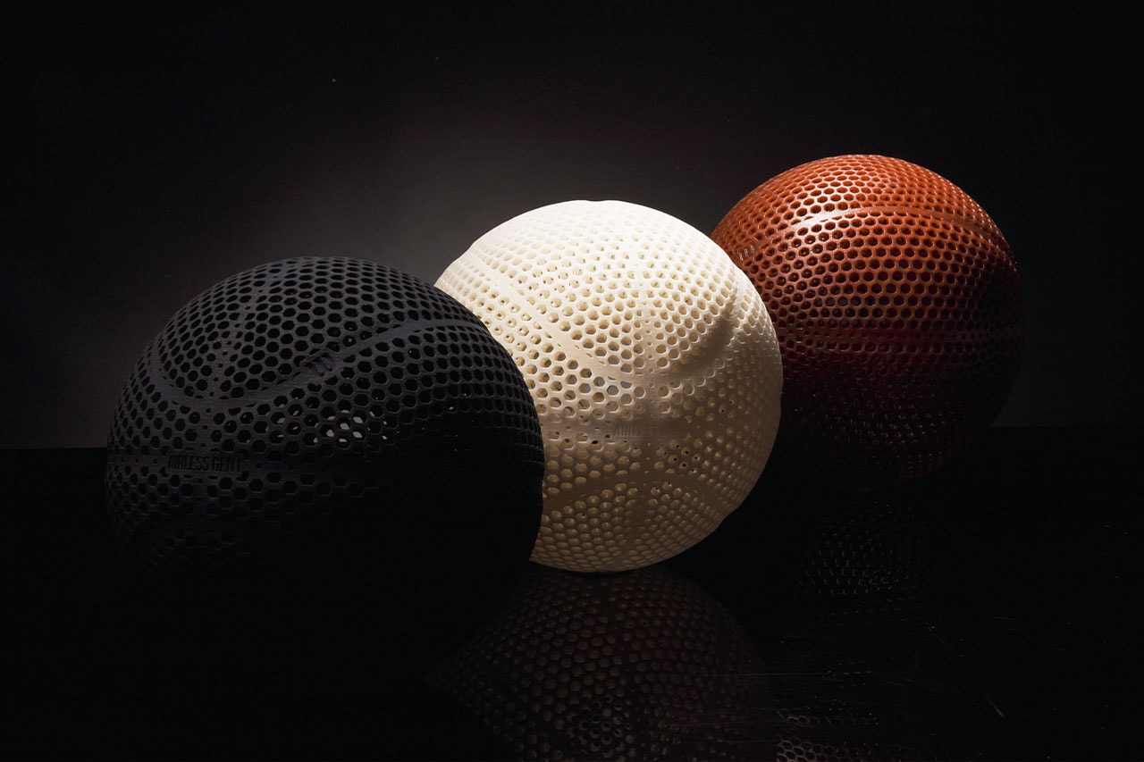 Wilson 推出要價 $2,500 美元 3D 打印「無氣」籃球