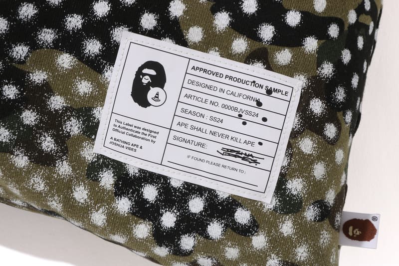 A BATHING APE® 携手艺术家 JOSHUA VIDES 推出联名限定系列