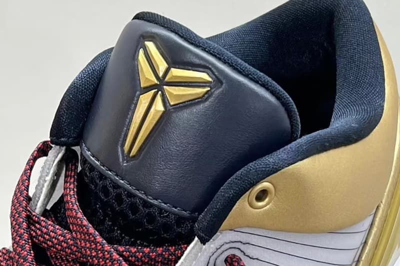 近赏 Nike Kobe 4 Protro 奥运主题配色「Gold Medal」