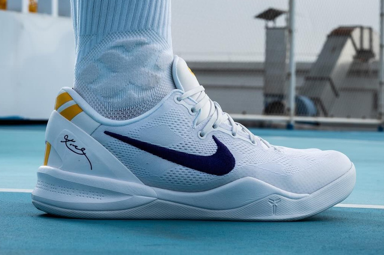 搶先近賞 Nike Kobe 8 Protro 全新配色「Lakers Home」上腳圖輯