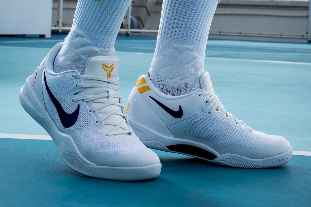 搶先近賞 Nike Kobe 8 Protro 全新配色「Lakers Home」上腳圖輯