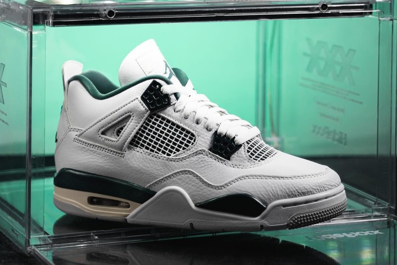 抢先预览 Air Jordan 4 全新配色「Oxidized Green」 抢先预览 Air Jordan 4 全新配色「Oxidized Green」