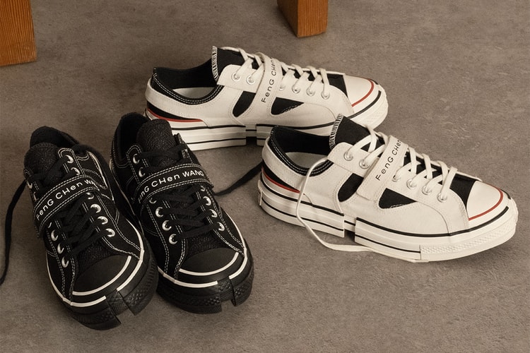 Converse x Feng Chen Wang 全新 2-in-1 Chuck 70 低帮聯名鞋款登场