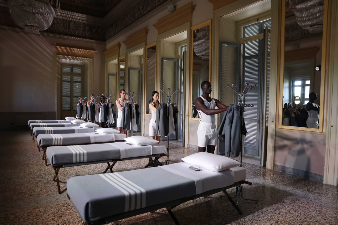 Thom Browne Collaborates with Frette for New Home Series Launch