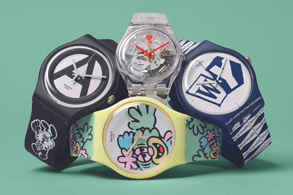 Swatch Teams Up with VERDY for Unique Watch Collection