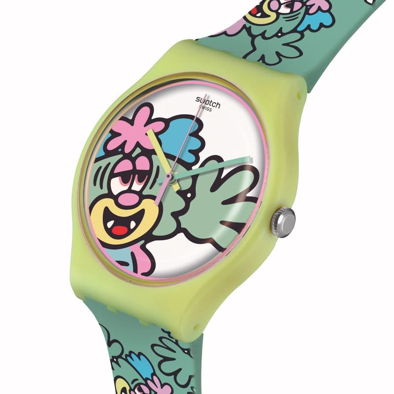 Swatch 携手 VERDY 打造联名腕表系列