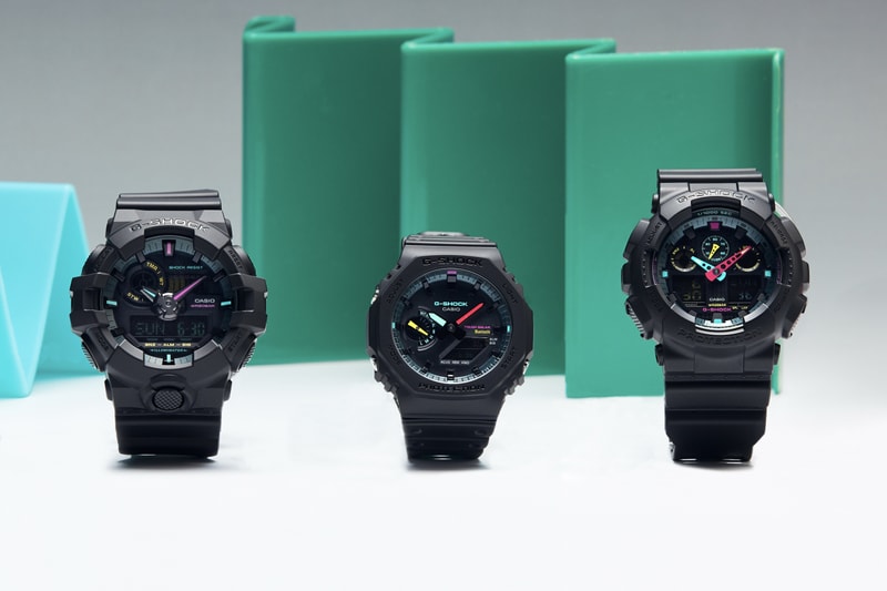 G-SHOCK 推出多彩 Multi-Fluorescent Accents 系列 G-SHOCK 推出多彩 Multi-Fluorescent Accents 系列