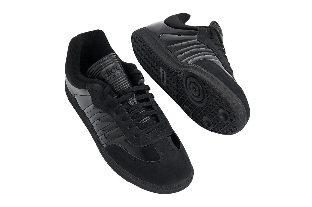 Dingyun Zhang x adidas Originals Samba「Core Black」联名鞋款發佈