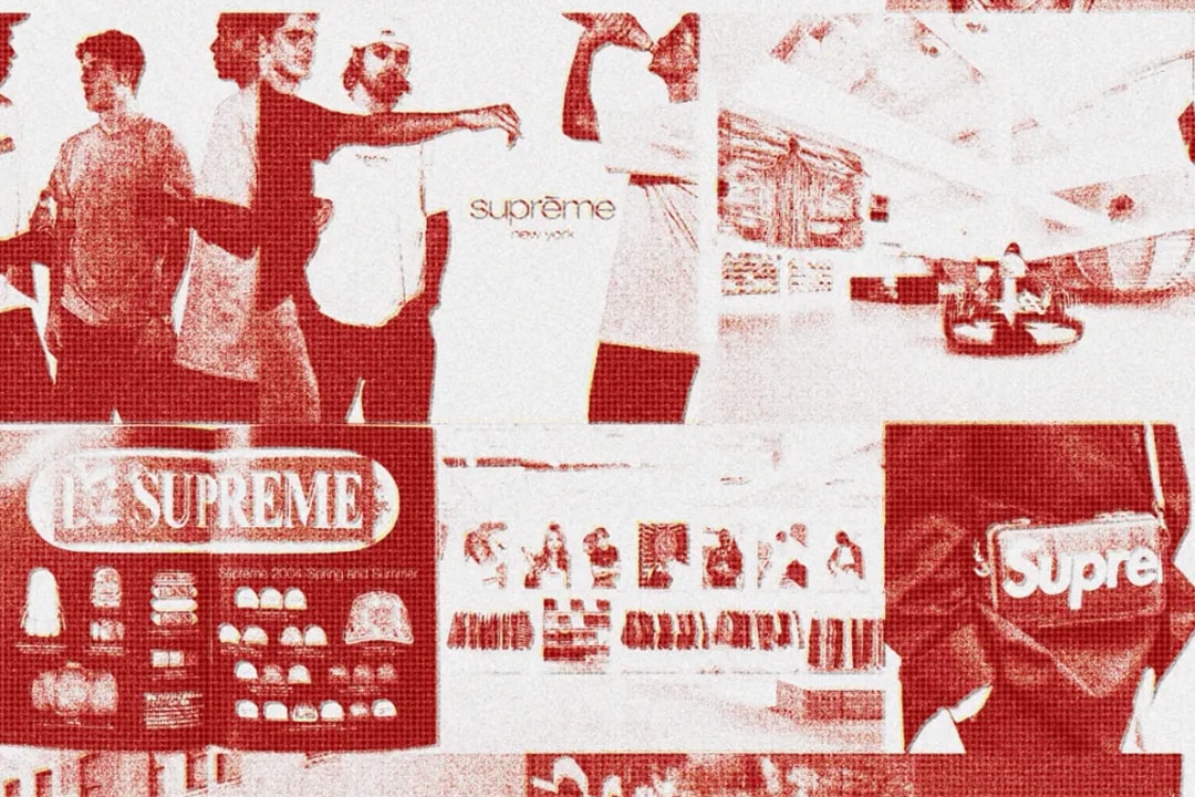 Supreme Celebrates 30 Years with Commemorative T-Shirt Book and ‘First T-Shirt’ Release