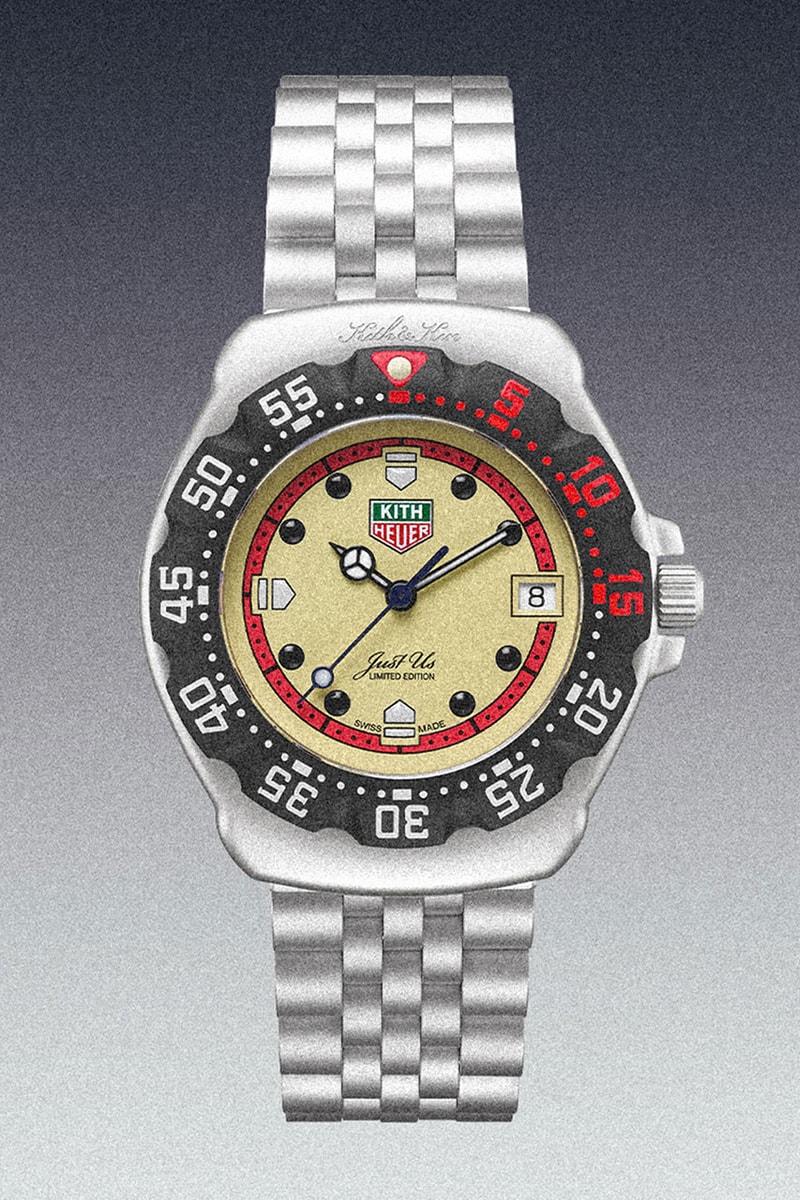 TAG Heuer 攜手 KITH 推出全新 Formula 1 系列錶款