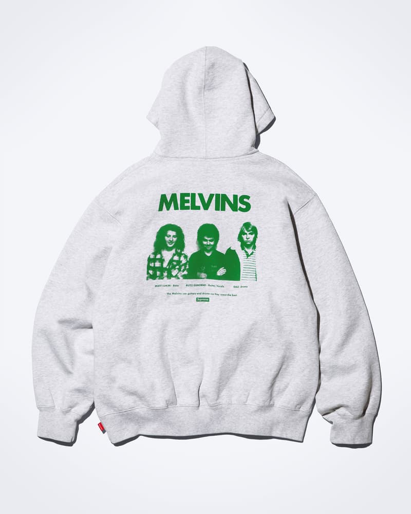 致敬摇滚传奇！Supreme x Melvins 全新联名系列完整揭晓