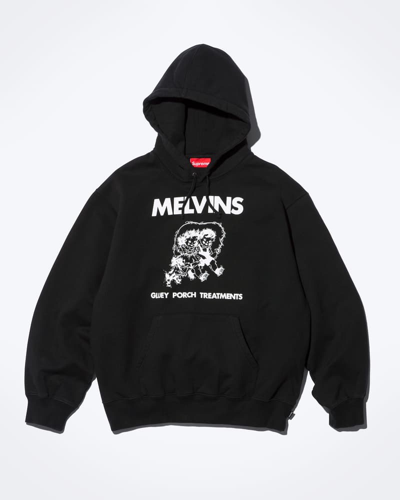 致敬摇滚传奇！Supreme x Melvins 全新联名系列完整揭晓