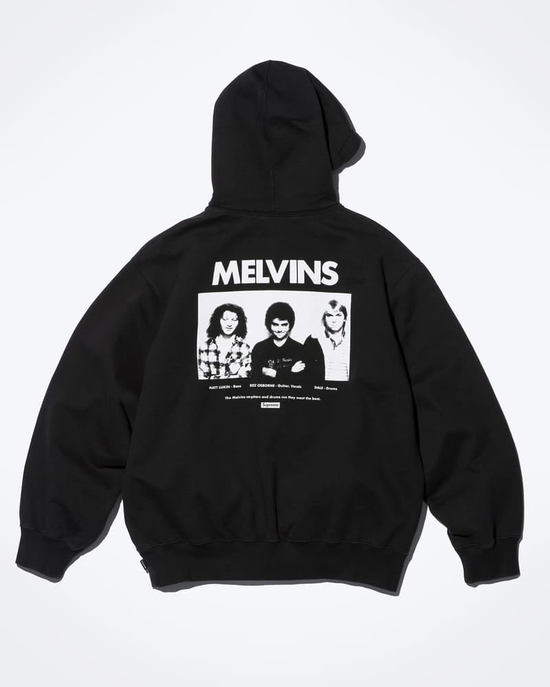 致敬摇滚传奇！Supreme x Melvins 全新联名系列完整揭晓