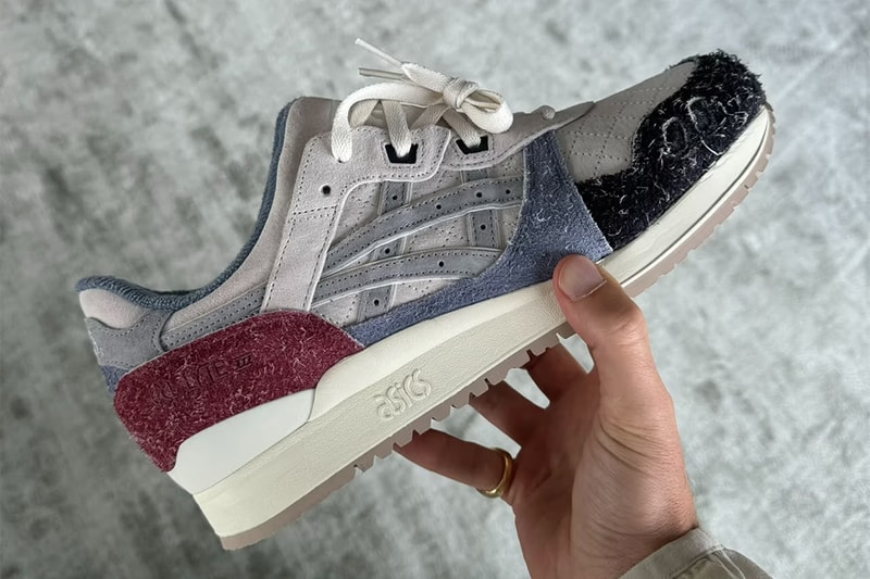 率先近赏 KITH x ASICS GEL LIGHT III 全新联名鞋款