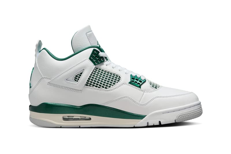 Air Jordan 4 全新配色「Oxidized Green」官方图辑正式发布