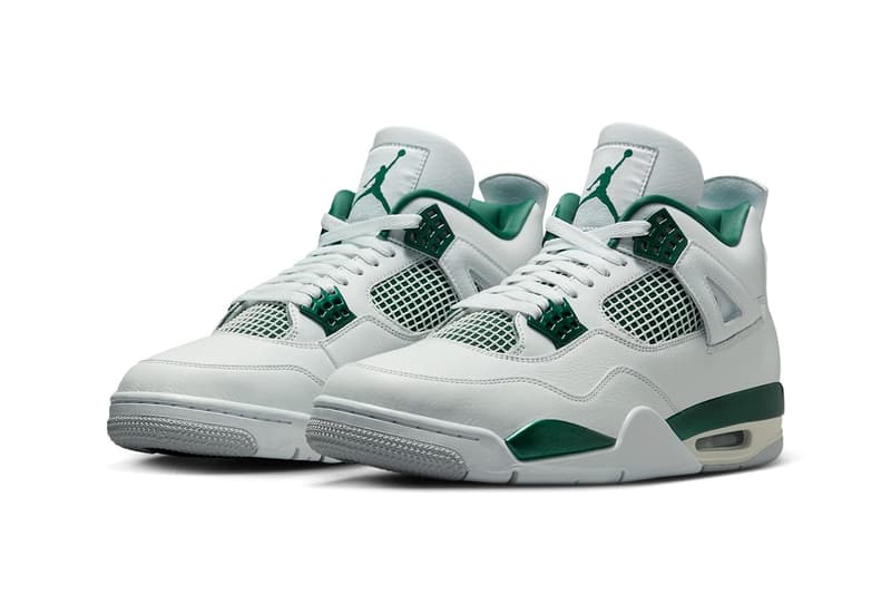 Air Jordan 4 全新配色「Oxidized Green」官方图辑正式发布