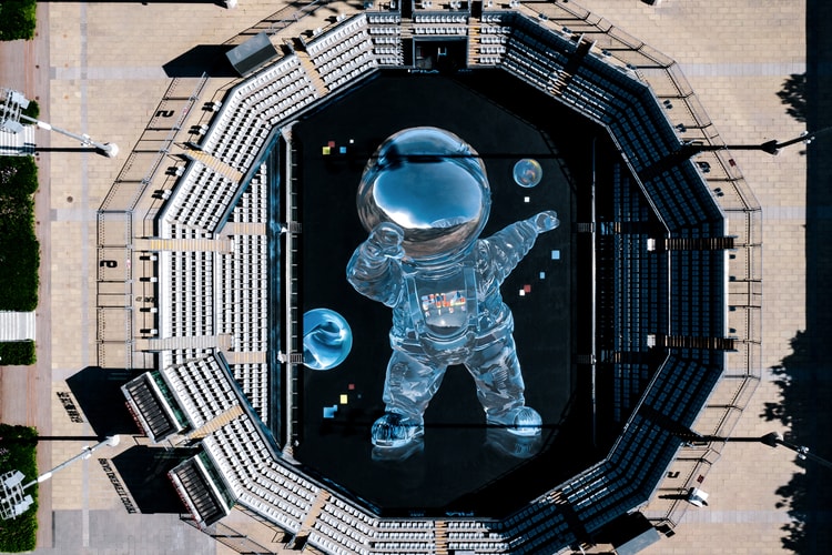 对话青年艺术家 VANCE,如何在网球场上描画「透明」的艺术?