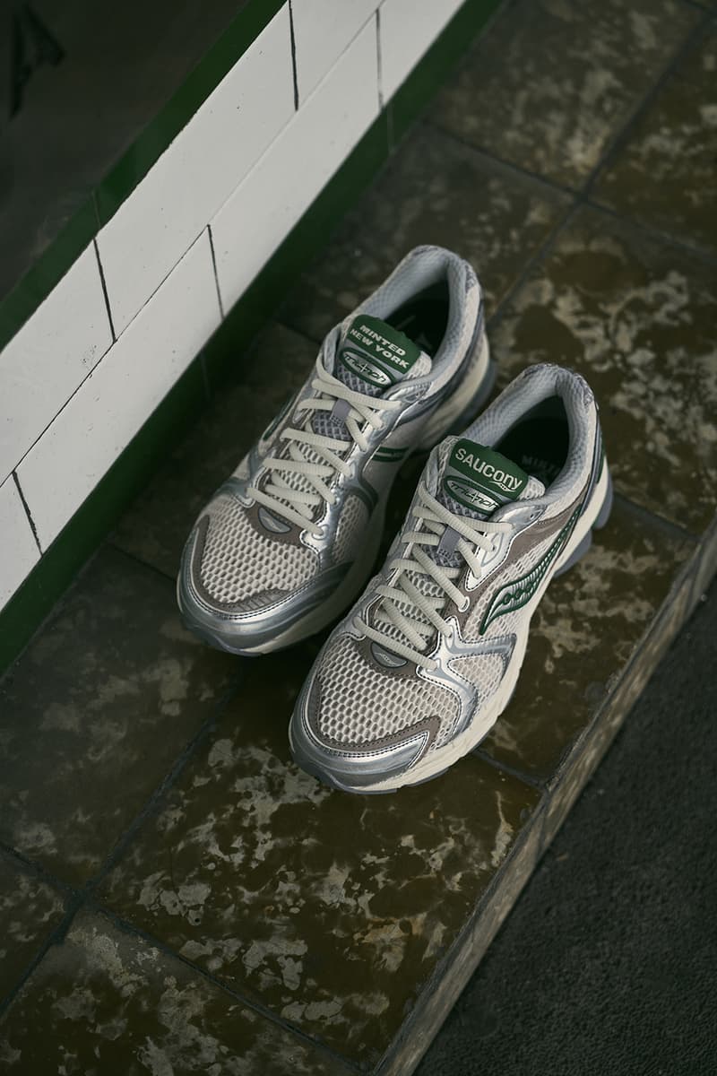 Saucony 携手 Minted NY 发布全新 Progrid Triumph 4 联名鞋款