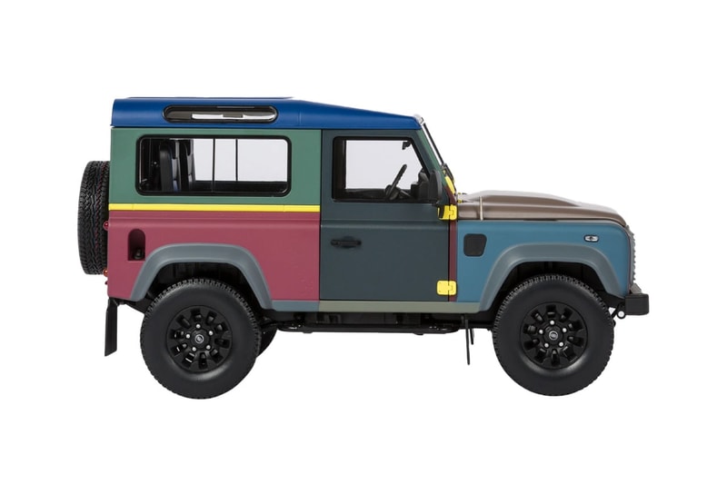 Paul Smith 携手 Land Rover 推出 Defender 限量压铸模型