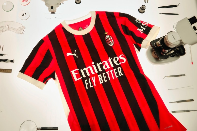 PUMA 公開 2024-25 賽季 AC Milan 全新主場球衣