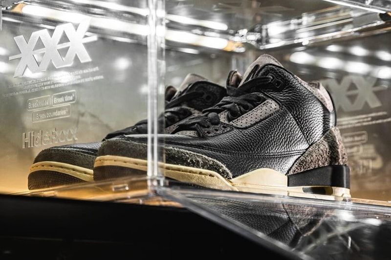 率先近赏 A Ma Maniére x Air Jordan 3 最新联名配色「Black」