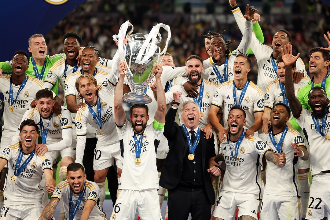 The undefeated and topped king!  Real Madrid CF wins the 2023-24 Champions League