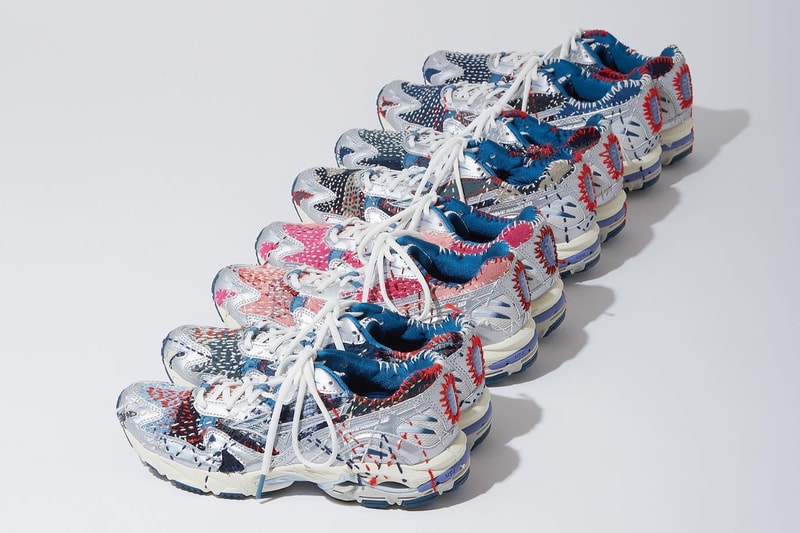 KUON x Sashiko Gals x Mizuno 全新合作鞋款率先曝光