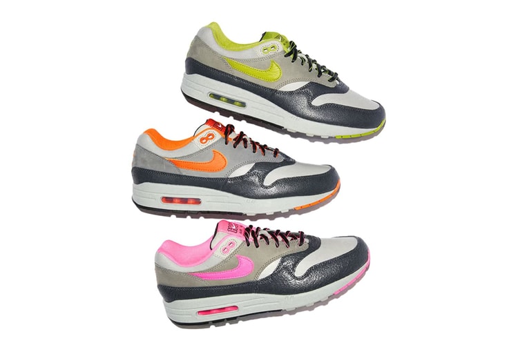 三色齊發!HUF x Nike Air Max 1 最新联名鞋款配色完整亮相