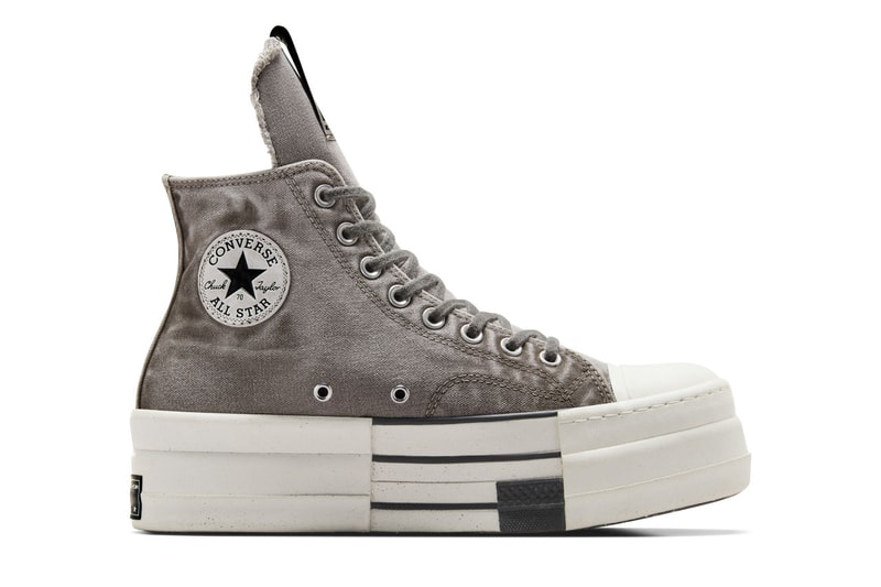 近赏 Rick Owens DRKSHDW x Converse 联名鞋款 DBL DRKSTAR 全新配色