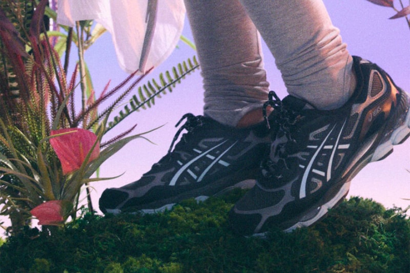 atmos pink x LAGUA GEM x ASICS 全新合作鞋款率先登场