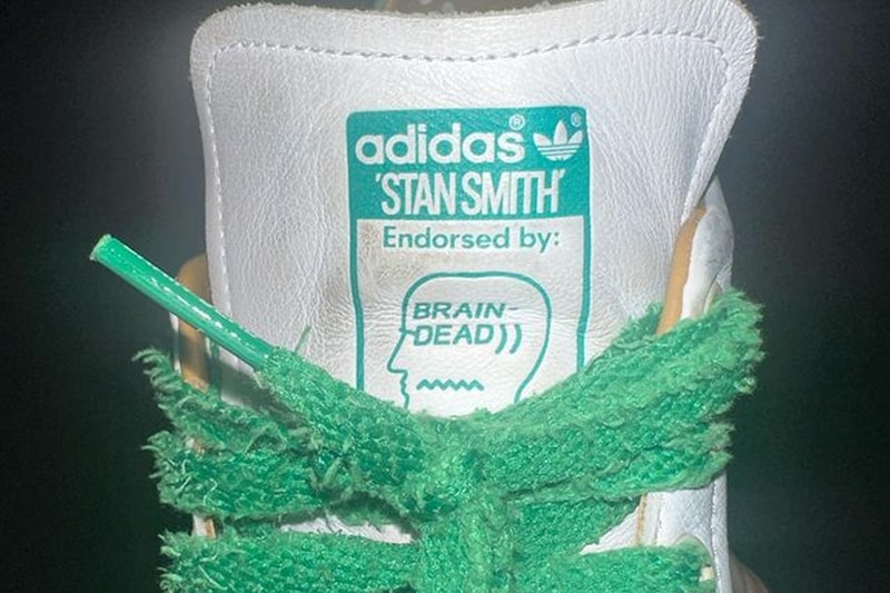 Kyle Ng 亲自曝光 Brain Dead x adidas Originals Stan Smith 最新联名鞋款