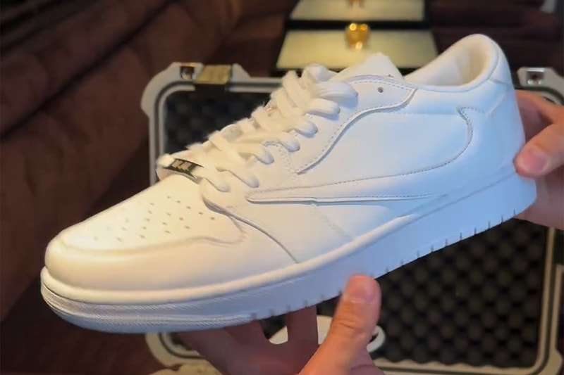 Travis Scott 打造限量 350 双 Air Jordan 1 Low OG「White Party」独家联名配色 Travis Scott 打造限量 350 双 Air Jordan 1 Low OG「White Party」独家联名配色