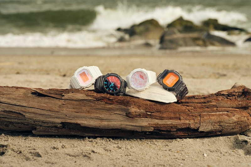 G-SHOCK 发布全新「Beach Time Lapse」系列