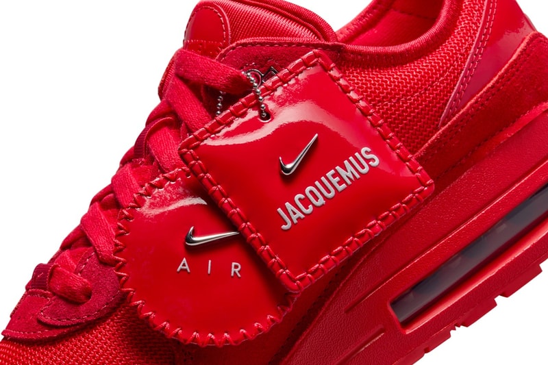Jacquemus x Nike Air Max 1 '86 全紅配色聯名鞋款官方圖輯發佈