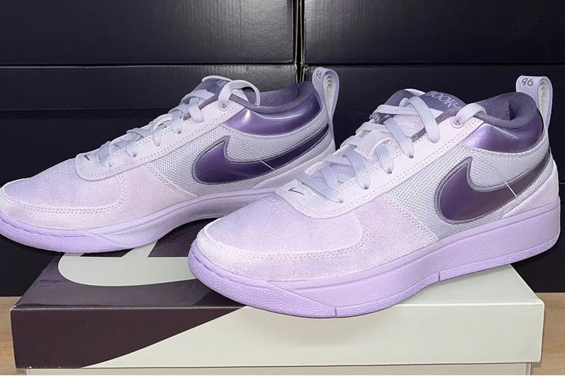 Nike Book 1 全新配色「Lilac Bloom」率先曝光 Nike Book 1 全新配色「Lilac Bloom」率先曝光