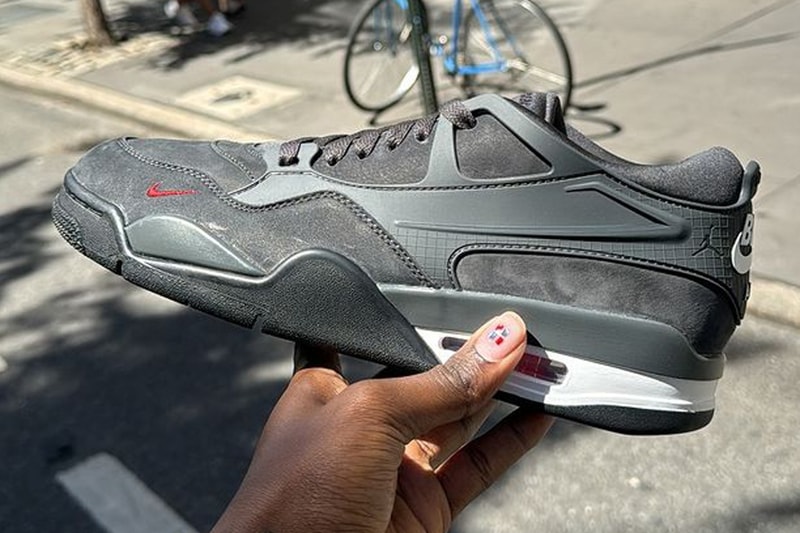 Nigel Sylvester x Air Jordan 4 RM 全新配色「Anthracite」率先曝光