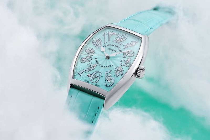 瑞士錶廠 Franck Muller 攜手藝術家金田涼子推出全新 Cintrée Curvex 聯名錶款