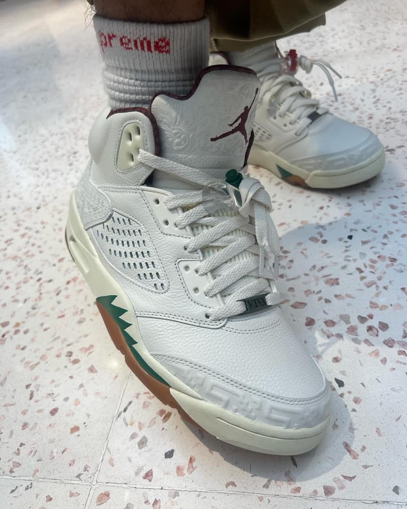 Air Jordan 5 最新配色「El Grito」率先亮相