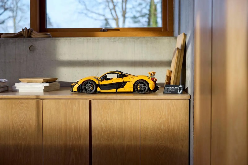 LEGO Technic 推出全新 McLaren P1 賽車積木模型